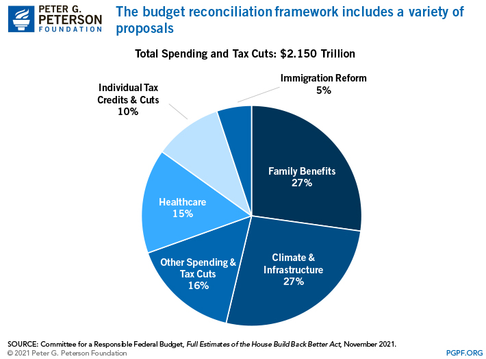 The budget reconciliation framework includes a variety of proposals