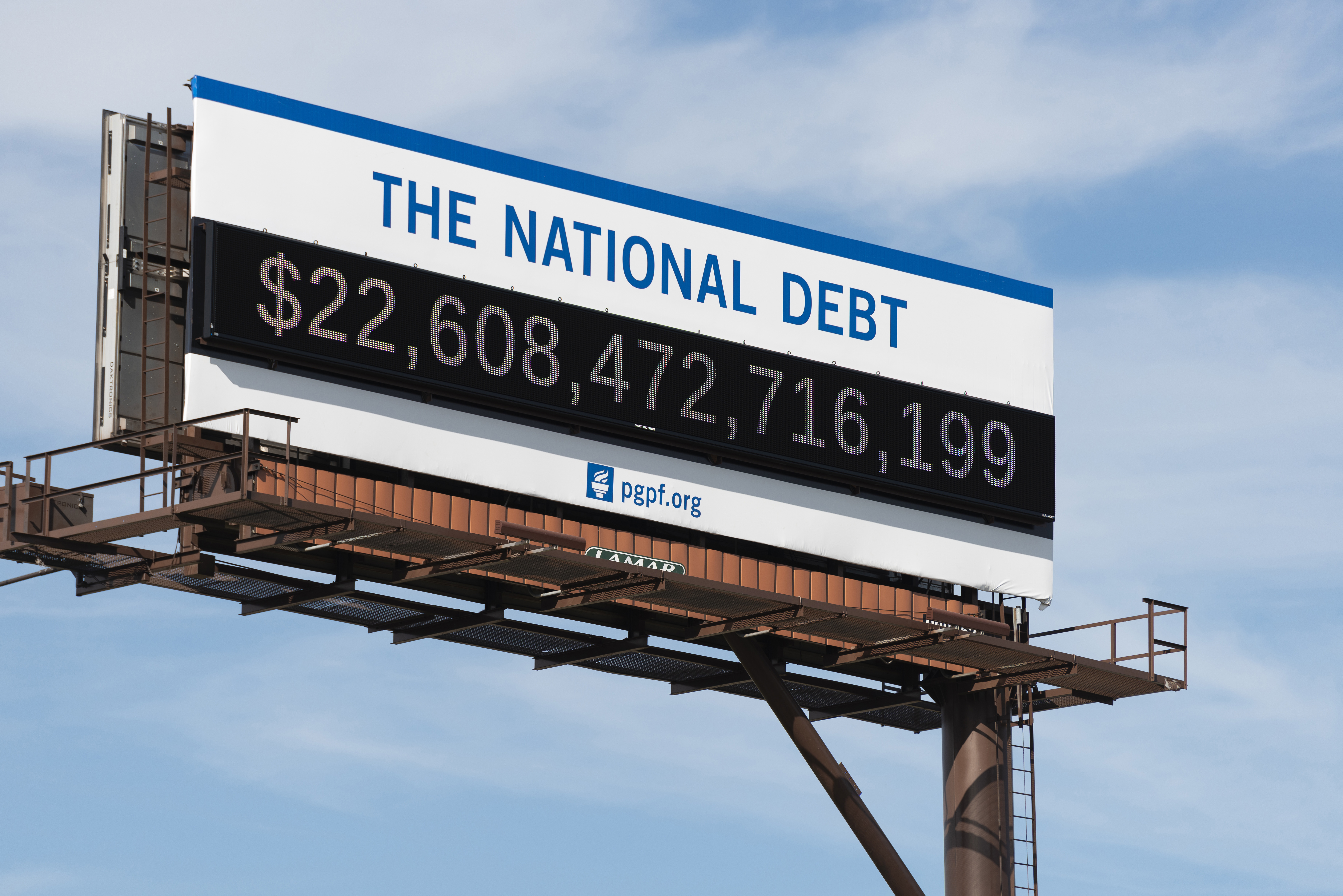 Peterson Launches National Debt Clocks in Cities Across