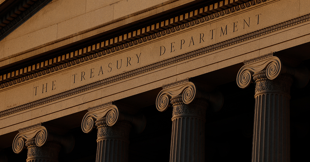 US Treasury Building 