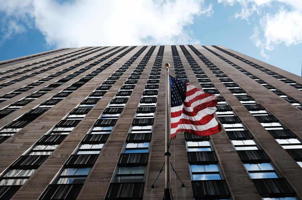 View of building in Midtown Manhattan