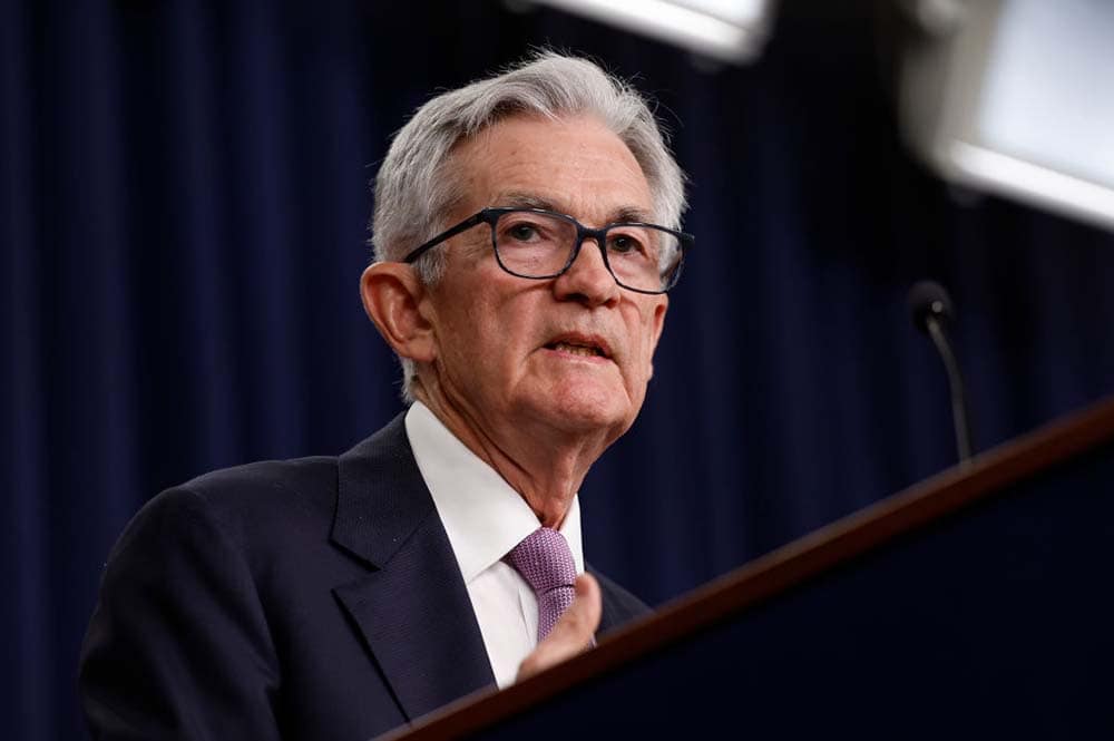 Federal Reserve Chair Jerome Powell encourage s Congress to address national debt