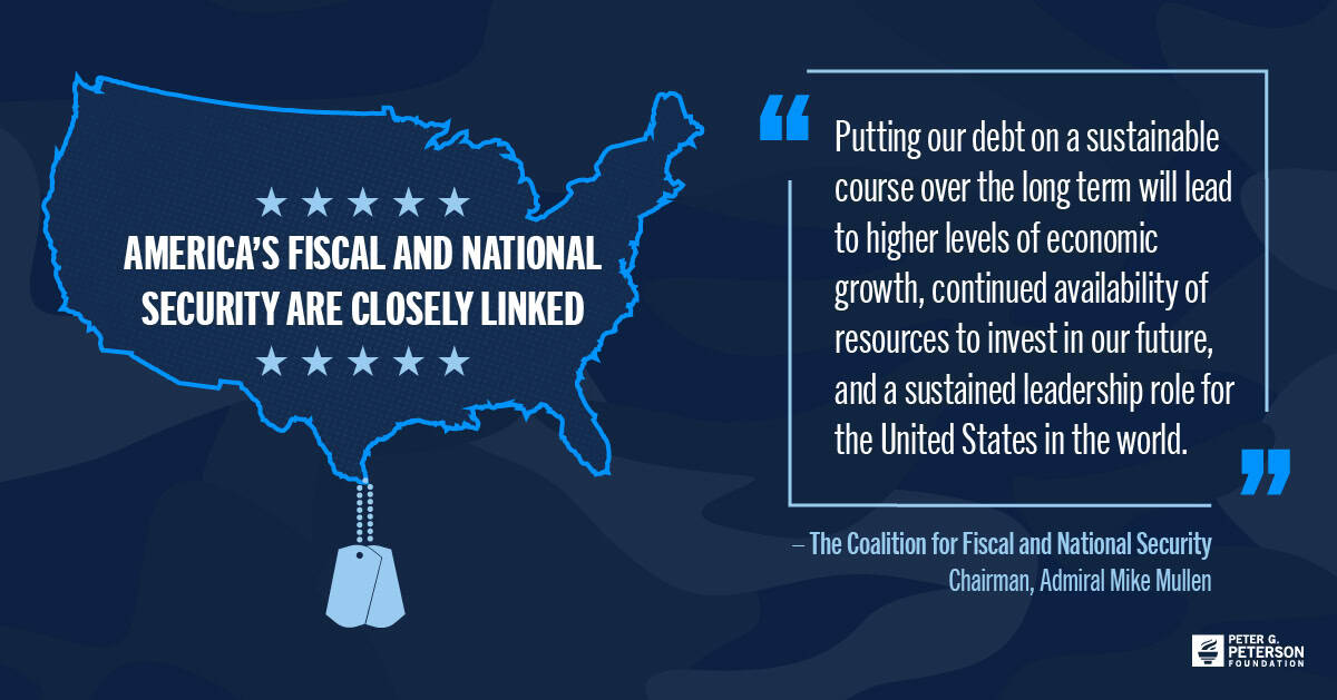 America's fiscal and national security are closely linked.