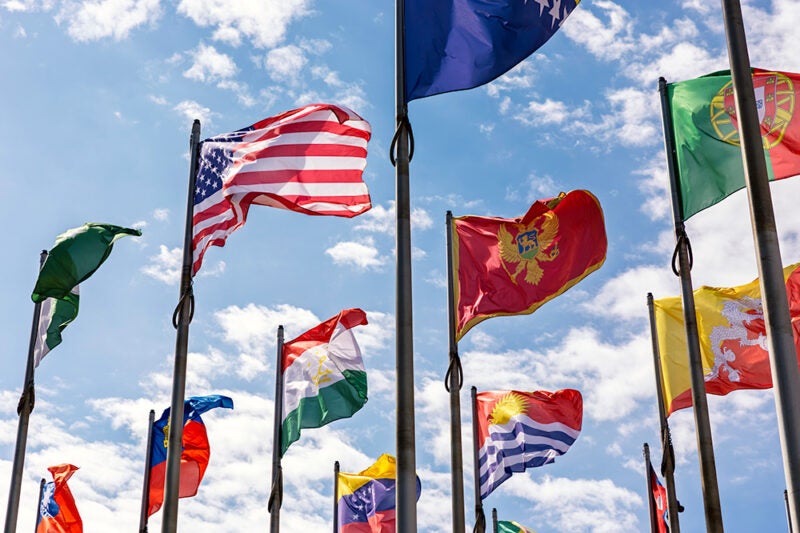 Flags from around the world