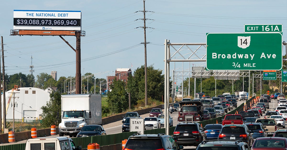 Cleveland National Debt Clock