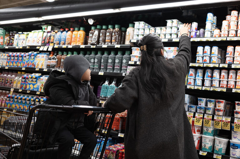 Woman shopping