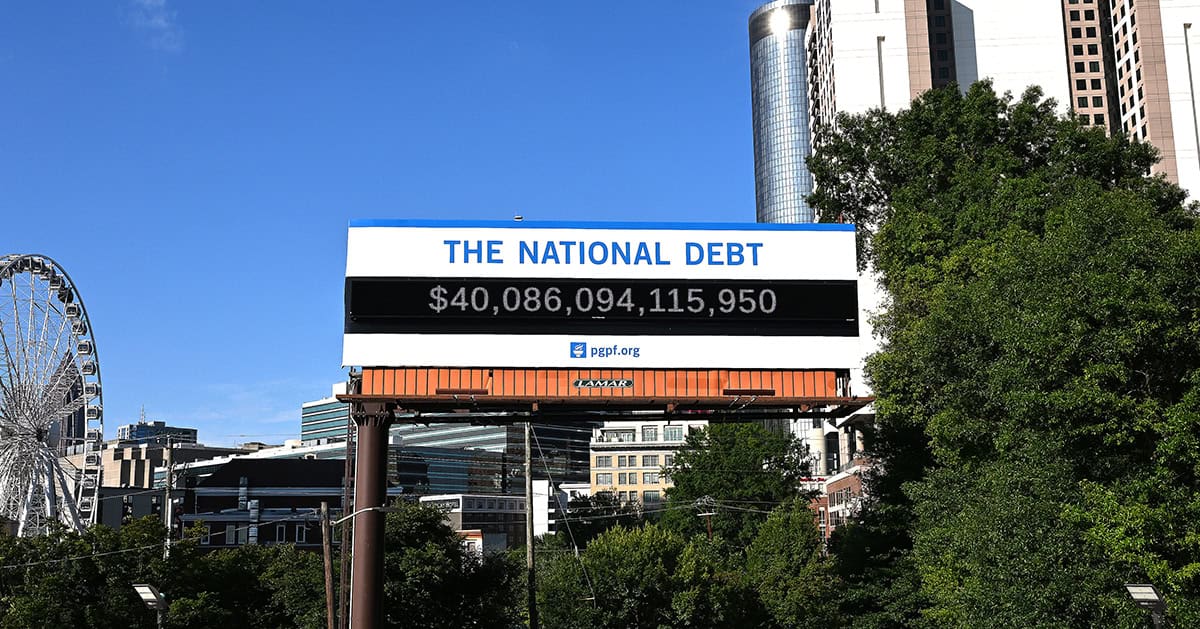 Atlanta National Debt Clock